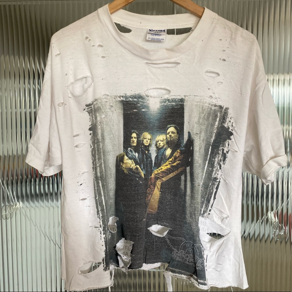 Vintage Aerosmith band tee